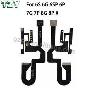 โทรศัพท์มือถือFLEX CABLEสำหรับ<span class=keywords><strong>iPhone</strong></span> <span class=keywords><strong>6S</strong></span> 6G 6SP 6P 7G 7P 8G 8P X XS MAX XS XRกล้องด้านหน้า - Product Image 6