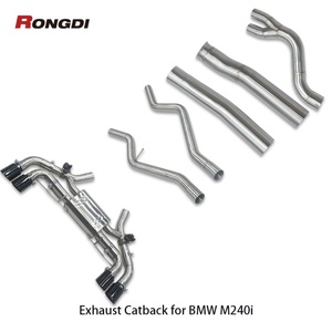 Échappement Valvetronic pour BMW G20 M240i G42 B58, silencieux à clapets, tuyaux d'échappement en acier inoxydable 304 - Product Image 2