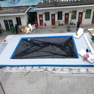 Tùy Chỉnh Xách Tay Inflatable Không Thấm Nước PVC Nổi Đại Dương Du Thuyền Inflatable Biển Hồ Bơi - Product Image 3