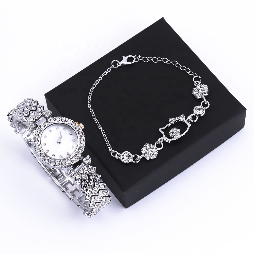 Orologio+bracciale in argento - senza scatola