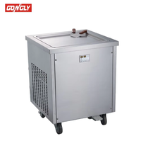 Machine à rouleaux de crème glacée du Bangladesh en promotion avec prix attractif et longue durée de vie, ingénieurs disponibles pour l'entretien des machines