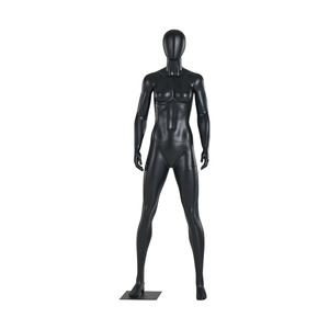 Mannequins noirs homme debout support complet du corps homme en fibre de verre hommes sport <span class=keywords><strong>mannequin</strong></span> complet du corps - Product Image 2