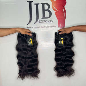 Cabello Vietnamita Natural Ondulado sin Procesar, Extensiones de Cabello Humano Liso al por Mayor, Paquetes de Cabello Humano Rizado Ondulado con Cutícula Alineada - Product Image 2
