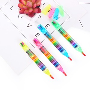Crayons de couleur multifonctionnels pour enfants, 20 couleurs, crayons à dessin pour élèves du primaire, pastels à l'huile colorés - Product Image 6