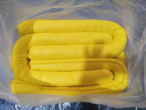 جوارب ماصة كيميائية خطرة باللون الأصفر للتحكم في الانسكابات - Product Image 6