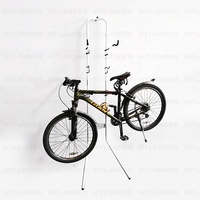 Porte-vélo sur pied pour 2 roues, garage intérieur, rangement commercial, féminin