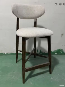 Thương mại thiết kế truyền thống bọc thanh phân với hỗ trợ trở lại chân gỗ cho nhà hàng căn hộ ăn uống - Product Image 5