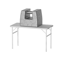 Table de Banquet pliable en plastique blanc, Benjia,