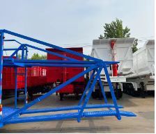 Nouvelle semi-remorque porte-voitures routière à double pont en acier, 2-3 essieux, transmission automatique diesel, capacité 20-200 tonnes, 17,5 m, 10T MIV - Product Image 4