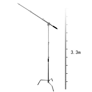 Supporto C in Acciaio Inossidabile <span class=keywords><strong>per</strong></span> <span class=keywords><strong>Fotografia</strong></span> con Braccio Estensibile e Braccio di Supporto Rinforzato - Vendita all'Ingrosso - Product Image 2