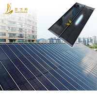 Nouveaux panneaux solaires de qualité supérieure, tôles de toiture BIPV, matériaux de construction à énergie verte, tuiles solaires