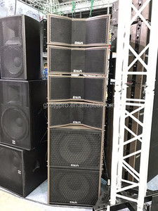 Módulo de matriz de línea Bi-Amp de 2 vías de 8 pulgadas dual, 500W RMS, con controladores HF duales para teatros, iglesias y eventos en vivo-LA2208V - Product Image 2