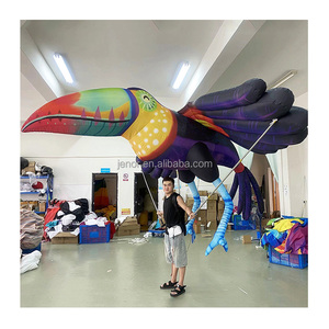 Disfraz Inflable <span class=keywords><strong>Gigante</strong></span> de Tucán, Marioneta de Aves Inflable para Desfiles y Actuaciones al Aire Libre - Product Image 1
