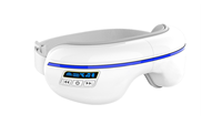Wiederauf ladbarer Micro-USB-Luftdruck Hochfrequenz beheizte Vibration Augen massage gerät Heiß kompression therapie Augen massage gerät
