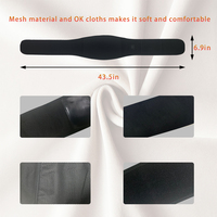 Ceinture chauffante rechargeable en graphène alimentée par une batterie externe pour le bureau et le maintien au chaud du dos et du corps, idéale pour une utilisation quotidienne au bureau et à domicile
