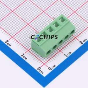 C381128L-5P0G36 <b>Screw</b> Terminal <b>Block</b> Through hole Component (THT),P=3.81mm Connector 1x5P 3.81mm 5P 1 - Product Image 1