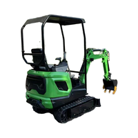 Prix Usine Terlion Mini Excavatrice Hydraulique sur Chenilles, Pompe Puissante, Moteur Koop 7KW, Garantie 1 An, Haute Efficacité 0.018m