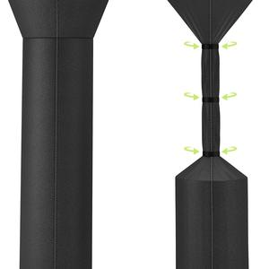 Funda para Calentador de Patio ZJ-JRQ007, Redonda, Tela Oxford 420D, Impermeable, Color Negro Camel, Estilo Americano, para Uso en Exteriores - Product Image 1