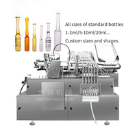 Machine de remplissage et de scellage d'ampoules ALG-6 automatique électrique 5-10ml