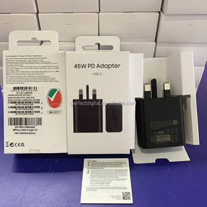 2025 meilleure vente T4511 45W Pd adaptateur EU UK adaptateur <span class=keywords><strong>de</strong></span> voyage téléphone portable <span class=keywords><strong>chargeur</strong></span> rapide pour <span class=keywords><strong>Samsung</strong></span> galaxy S25 Ultra S24 S23 - Product Image 4