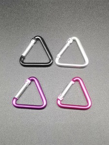 Hebilla Triangular de Aleación para Escalada, Accesorios de Colgado Rápido, Hebilla Triangular de Doble Color - Product Image 4