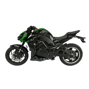 <span class=keywords><strong>Moto</strong></span> électrique au lithium 10000w de couleur verte/noire Z1000 avec phare à yeux de loup - Product Image 1