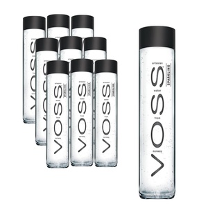 Bouteille d'<span class=keywords><strong>eau</strong></span> en verre <span class=keywords><strong>Voss</strong></span> personnalisée avec logo, vide, 500 ml, cylindre à côtés droits, pour <span class=keywords><strong>eau</strong></span> gazeuse ou <span class=keywords><strong>minérale</strong></span>, avec bouchon - Product Image 1