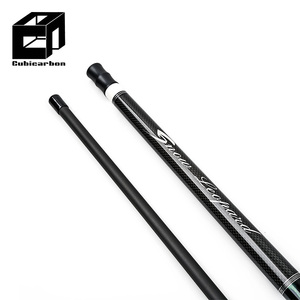 Taco de billar de fibra de carbono con punta de 10.5mm/11.8mm/12.4mm/13mm, alta precisión y baja deflexión, para Snooker, 9 Bolas y 8 Bolas - Product Image 4