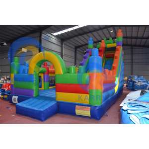 Wholesale Price Inflatable Bouncer Slide Combo Inflatable Bouncy Moonwalk High Dry Inflatable <b>Castle</b> Slide - Product Image 4