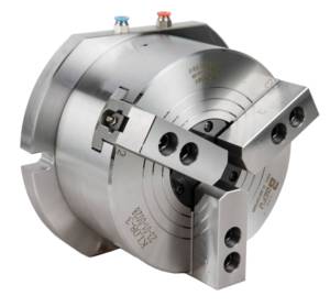 Portabrocas de aire de tipo hueco vertical para tornos automáticos con alta fuerza de sujeción y rendimiento estable - Product Image 6