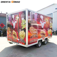 Nouveau Offre Spéciale Street Truck Catering Mobile Fast Food Trailer pour la vente aux États-Unis
