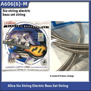 Alice Special Steel Juego de bajo eléctrico de 6 cuerdas A606(6) Instrumentos de cuerda con características únicas - Product Image 3
