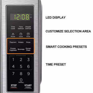 เครื่องใช้ไฟฟ้าในครัว เตาอบไมโครเวฟขนาดเล็ก 20 ลิตร แบบดิจิตอล - Product Image 6