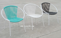 Chaise de jardin ovale en osier, mobilier de jardin, maison et extérieur, tissé, en rotin, offre spéciale,