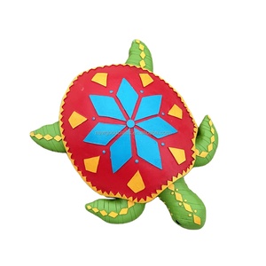 Bãi biển ven biển trang trí nội thất biển rùa bức tượng nhựa may mắn quyến rũ cho nhà hoặc văn phòng sưu tập quà tặng - Product Image 1