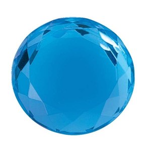 Inserto in Cristallo Blu Naturale da 30 mm - Product Image 1