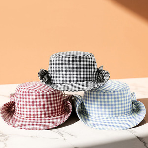 Chapeau Bob Personnalisé Imprimé Intégral Anti-UV Designer, Casquette <span class=keywords><strong>de</strong></span> <span class=keywords><strong>Pêcheur</strong></span> en Coton à Carreaux avec Cordon <span class=keywords><strong>de</strong></span> Serrage - Product Image 2