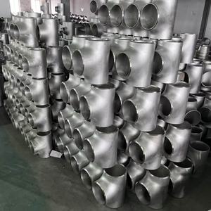 ASTM A403 Wp321 Instalación de tuberías Acero Equal Tee Weld Equal Cross Reducer Tee Proveedores de 1 pulgada - Product Image 5