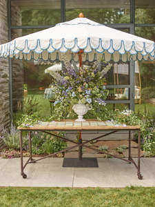 VENTA CALIENTE sombrilla al aire libre Bali pérgola formas paraguas clásico jardín fibra de vidrio reforzado 9-costilla marco paraguas - Product Image 4