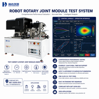 Système de test de module de joint rotatif robotisé : équipement d'essai de couple, vitesse, singularités, efficacité, jeu, rigidité et réponse dynamique