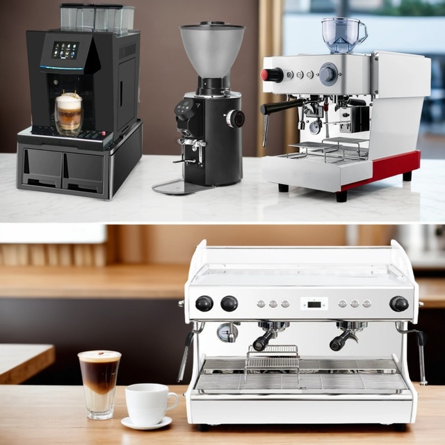 Modern Kitchen Espresso Maquina Productos Para De a Cafeteria Equipment Tool Coffee Maker Machine for Coffee Cafe and Restaurant