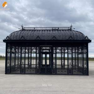 Gazebo <span class=keywords><strong>de</strong></span> Hierro Forjado <span class=keywords><strong>de</strong></span> Estilo Europeo Personalizado MILY, Invernadero <span class=keywords><strong>de</strong></span> Alta Calidad para Decoración <span class=keywords><strong>de</strong></span> Exteriores - Product Image 3