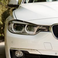 Repuestos de Lentes para Automóviles, 1 Par de Cubiertas de Lentes para Faros Delanteros para BMW Serie 3 2016 2017 2018 F30 F31, Carcasa de Cristal Transparente para Faros