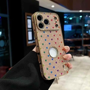 Custodie per Cellulari Glitterate di Lusso con Logo di Marca, <span class=keywords><strong>Cover</strong></span> Protettive per <span class=keywords><strong>Telefoni</strong></span> Cellulari, Custodie di Lusso alla Moda - Product Image 3