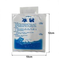 Mini-paquet de glace réutilisable et durable de qualité alimentaire, rempli d'eau, 10x12cm, léger et portable pour le déjeuner/bento des enfants