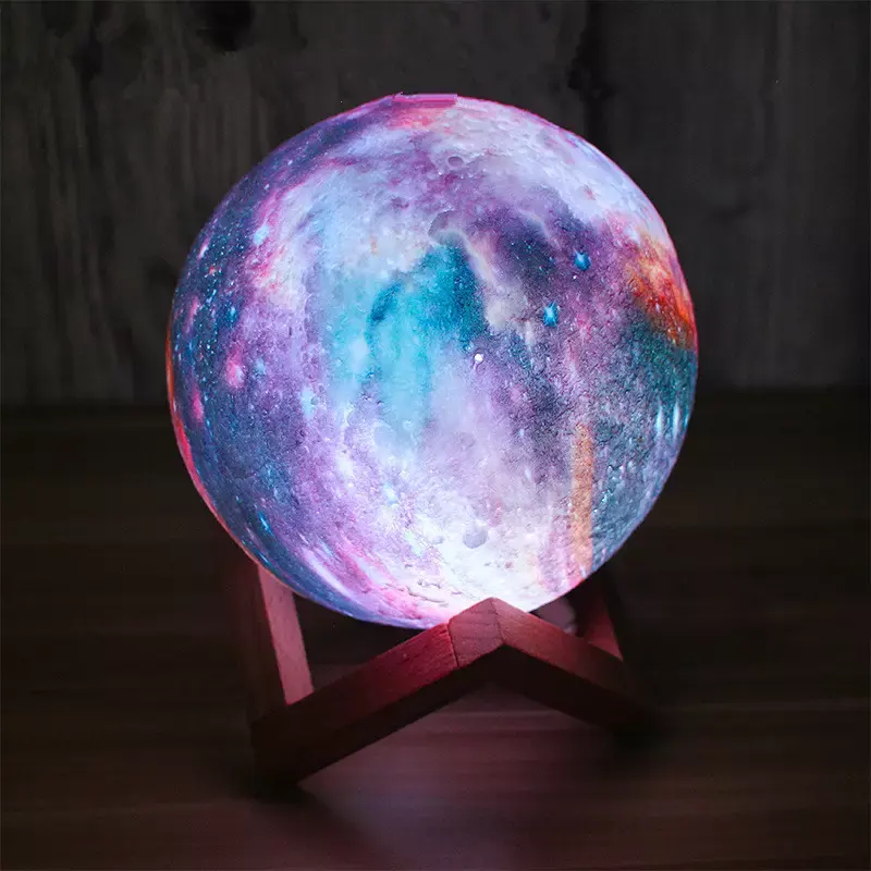 Hot Selling Starry Sky Projector Moon Lamp Multi Functional Galaxy Colorful LED Night Light Laser Star Lamp For Party Gifts
