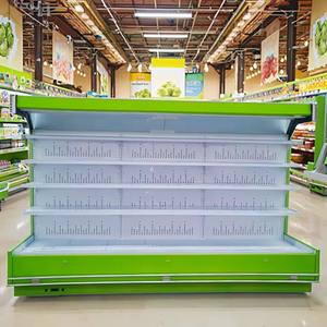 Vitrina Refrigerada Comercial Vertical de 1800L con Cortina de Aire, 5 Estantes, Conserva la Frescura de Frutas, Leche, Yogur y Verduras, Refrigerador de 2-8 Grados - Product Image 1