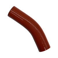 Tuyau de chargeur turbo haute température en caoutchouc silicone, tube en silicone avec revêtement FKM pour automobile