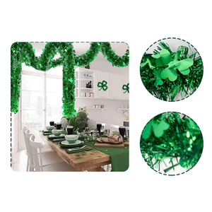 San Patrizio Irish <span class=keywords><strong>Shamrock</strong></span> ghirlanda decorazione ghirlanda, San Patrizio - Product Image 4