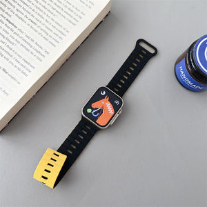 Correa de Repuesto para Reloj Inteligente, Accesorios Deportivos, Banda Magnética de Silicona de Doble Cara para <span class=keywords><strong>Apple</strong></span> <span class=keywords><strong>Watch</strong></span> Series - Product Image 4